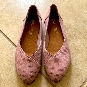 Toms Lilac Jutti Ballet Flat